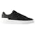 B-Court Sneakers - Balmain - Leather - Black Pony-style calfskin  ref.1297371