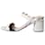 Prada Cream contrast wavy-strap heels  - size EU 38 Suede  ref.1297404