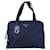 Double Prada Navy nylon Boston top-handle bag Navy blue  ref.1297406