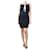 Dolce & Gabbana Schwarzes, mit Juwelen besetztes Kleid – Größe UK 12 Acetat  ref.1297411
