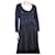 Christian Dior Veste courte à carreaux bleus - taille UK 14 Laine  ref.1297413