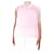 Etro Blusa rosa con volantes y lazo en el cuello - talla UK 14  ref.1297421