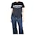 Burberry Black graphic t-shirt - size M Cotton  ref.1297422