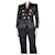 Balmain Black sequin-embellished jacket - size UK 12 Polyester  ref.1297444