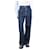 Loewe Jeans blu a gamba larga - taglia UK 10 Cotone  ref.1297454