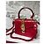 Gucci Edizione limitata Sylvie chain top handle in vero coccodrillo Pre-fall 2019 Rosso - vista 2