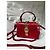 Gucci Edizione limitata Sylvie chain top handle in vero coccodrillo Pre-fall 2019 Rosso - vista 3