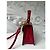 Gucci Edizione limitata Sylvie chain top handle in vero coccodrillo Pre-fall 2019 Rosso - vista 5