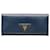 Prada - Geldbörse mit Klappe aus Saffiano-Leder in Blau  ref.1297479