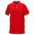 Tommy Hilfiger Mens Tipped Slim Fit Polo Shirt Red Cotton  ref.1297587