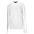 Tommy Hilfiger Suéter con cuello redondo para hombre en algodón crudo Blanco  ref.1297592