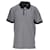 Tommy Hilfiger Herren-Poloshirt mit normaler Passform und kurzen Ärmeln Grau Baumwolle  ref.1297604