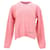Tommy Hilfiger Womens Side Stitch Crew Neck Jumper Pink Synthetic  ref.1297607