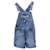 Tommy Hilfiger Womens Vintage Dungaree Shorts Blue Cotton  ref.1297608
