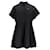 Tommy Hilfiger Womens Organic Cotton Short Sleeve Shirt Dress in Black Cotton  ref.1297639