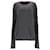 Maglione girocollo da uomo in maglia a trecce Tommy Hilfiger in cotone grigio  ref.1297645