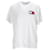 Tommy Hilfiger Womens Box Flag Logo Organic Cotton T Shirt White  ref.1297659