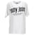Tommy Hilfiger T-Shirt im Boyfriend-Fit mit diagonalem Logo für Damen Weiß Baumwolle  ref.1297664