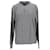 Tommy Hilfiger Camiseta masculina com textura de waffle de manga comprida Cinza Algodão  ref.1297689