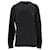 Suéter masculino Tommy Hilfiger de algodão com gola redonda em algodão preto  ref.1297703