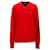 Tommy Hilfiger Suéter masculino de lã de cordeiro Vermelho  ref.1297705