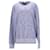 Suéter masculino Tommy Hilfiger Regular Fit com gola redonda em algodão azul claro  ref.1297713