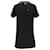 Tommy Hilfiger Robe t-shirt en coton biologique avec bande à logo pour femme en coton noir  ref.1297741