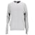 Tommy Hilfiger Mens Cable Knit Crew Neck Jumper Grey Cotton  ref.1297742