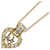 Dior Logo Rhinestone Necklace Metal  ref.1297748