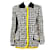 Gianni Versace Vestes Tweed Noir  ref.1297770