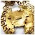 Gianni Versace Medusa Greca Kettengürtel Gold Gold hardware - Ansicht 6