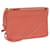 Céline CELINE Trio Shoulder Bag Leather Pink Auth 67657  ref.1297826