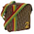 Christian Dior Trotter Canvas Shoulder Bag Rasta Color Beige Auth 68442  ref.1297863