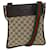 GUCCI GG Canvas Web Sherry Line Shoulder Bag Beige Green Red 27639 auth 68211 Cloth  ref.1297915