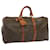 Louis Vuitton Monograma Keepall 50 Boston Bag M41426 Autenticação de LV 66107 Lona  ref.1297935