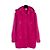AH1994 Parka Chanel FR38 Oversize FW1994 Parka de seda rosa US8 - vista 3