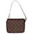 Louis Vuitton Trousse Makeup Brown Cloth  ref.1298005