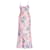 Autre Marque Vestido de seda rosa com detalhes de corsage e alças da Rodarte.  ref.1298011
