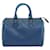 Louis Vuitton Speedy 25 Blue Leather  ref.1298040