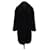 Tara Jarmon Black coat Polyester  ref.1298102