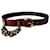 Belt See By Chloé Dark red Leather  ref.1298145