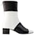 Estime Go Ankle Boots - Carel - Leather - Black/White  ref.1298173