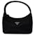 PRADA Nylon Tests One Hand Black Handbag Leather  ref.1298218