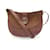 Gucci Vintage Tan Suede and Leather GG Logo Shoulder Bag Brown  ref.1298317
