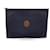 Trussardi Pochette en toile noire vintage, porte-documents portefeuille  ref.1298322