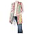 Etro Multicoloured jacquard long vest gilet - size UK 12 Multiple colors Cotton  ref.1298403