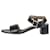 Marni Schwarze Slingback-Sandalen aus Leder - Größe EU 37  ref.1298417