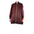 Calvin Klein Burgundy nylon satin coat - size UK 6 Dark red Polyamide  ref.1298457