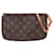 Louis Vuitton Marron vintage 1998 sac porté épaule pochette monogrammé Toile  ref.1298462