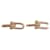 Tiffany & Co Tiffany Gold 18K Gold Large Link HardWear Earrings Golden Metal Yellow gold  ref.1298484